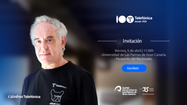 Invitación Ferran Adrià ULPGC