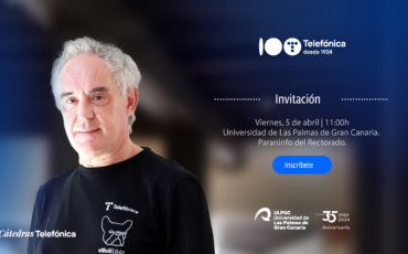 Invitación Ferran Adrià ULPGC