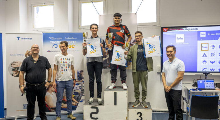 Podio Trofeo eSports ULPGC 2025-2026