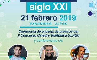 Cartel de la Jornada Cátedra Telefónica ULPGC 2019
