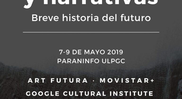 Cartel de las Jornadas Teconología y narrativas